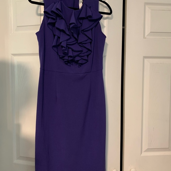 Emma & Michelle Purple Dress in Size 6 - Picture 3 of 3